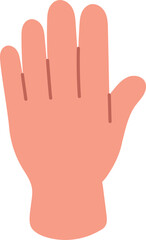Obraz premium Hand Finger Gesture Illustration