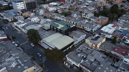 
Bogotá streets, skies and buildings taken from above