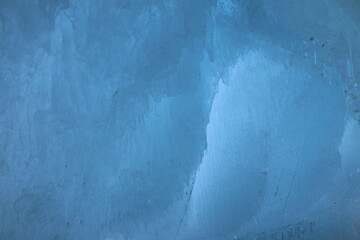 人工的に作られた氷濤の氷の壁のアップ - obrazy, fototapety, plakaty