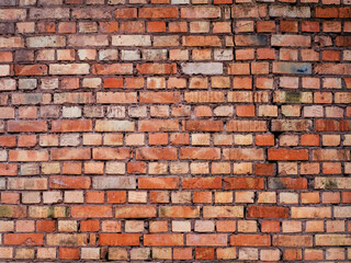 Aged Brick Wall Texture