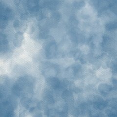 fondo acuarela abstracta, aguada, diluida,  azul, cielo, mar, en papel grunge, brillante, iluminada, colores pasteles, claro, espontaneo. Vacio, web, redes, para diseño, patrón, textil,