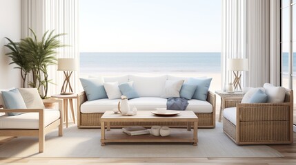 Interior design of modern contemporary living room inspired with scandinavian elegance 