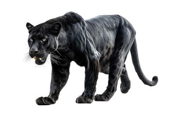 Naklejka premium black and white tiger