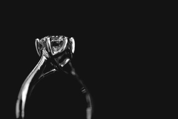 A wedding ring is a finger ring typically worn on the base of the left ring finger, usually forged from metal, traditionally gold or another precious metal. indicates that its wearer is married