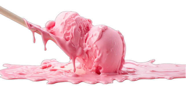 Fresh Pink ice carem png