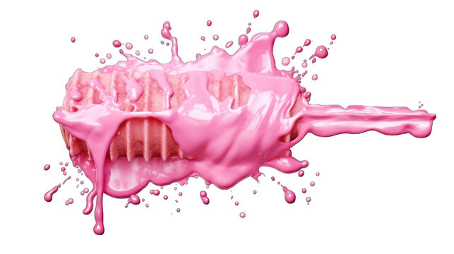 Fresh Pink ice carem png