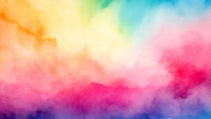 Abstract watercolor background Painting Colorful design.