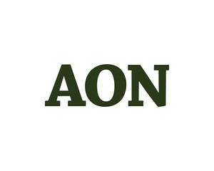 AON logo design vector template