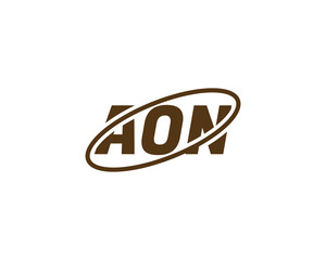 AON logo design vector template