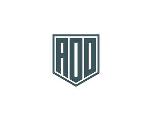 AOO Logo design vector template