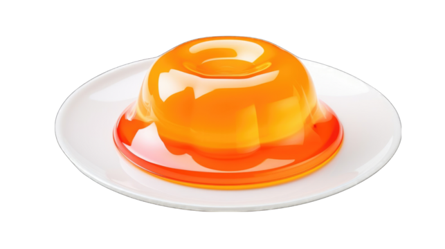Fresh Shiny Orange jell png