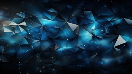 Abstract blue shinny background. Created with Ai