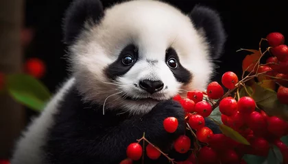 Foto op Canvas giant panda  © HORA STUDIO