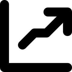 chart line interface icon