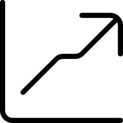 chart line interface icon