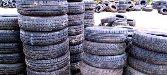 stack of tires for sale 