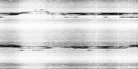Seamless broken printer streaky faded low ink toner lines transparent overlay texture. Abstract bad blurry vintage xerox photocopy error glitch noise pattern. Dystopia core gritty grunge background.
