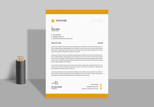 Letterhead Template