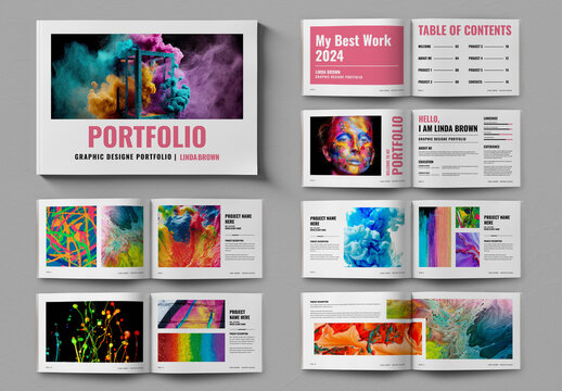 Portfolio Graphic Design Templates – Browse 1,080 Stock Photos, Vectors ...