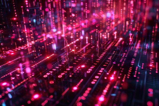 Code, HTML, php web programming source code. Abstract code background - 3d rendering background