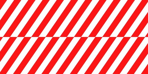 traffic red and white stripes for attention line background element