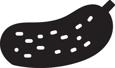  Silhouette of an Eggplant vector