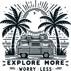 summer vans travel explore more worry less