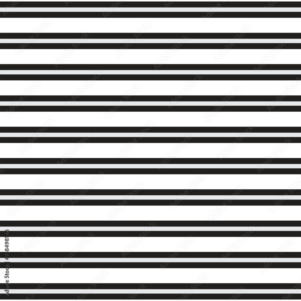 Poster abstract geometric repeatable black grey horizontal line pattern.