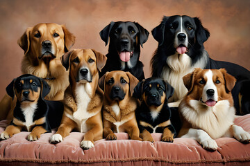 group of puppies
Generative AI