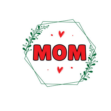 Mother day t shirt design Mom typography vector design