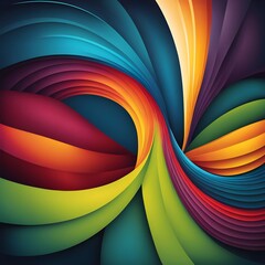 Abstract beautiful multi-color background