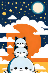 cute cats, Generative AI