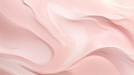Creamy texture in soft pink hues offers a gentle and soothing aesthetic. Ai Generated - obrazy, fototapety, plakaty