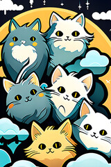 cute cats, Generative AI