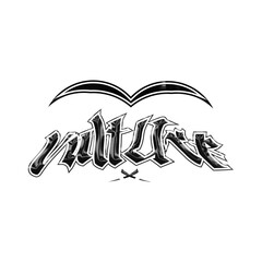 Logo Type Y2K of chrome elements for design poster, streetwear in Y2K style. Vector abstract y2k typeface in futurism aesthetics. 3d chrome effect	
