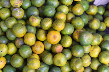 Oranges background called santang honey are ready to be enjoyed. This orange has the advantage of a sweet taste like honey