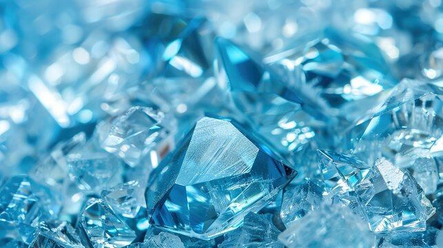 beautiful light blue gemstone background