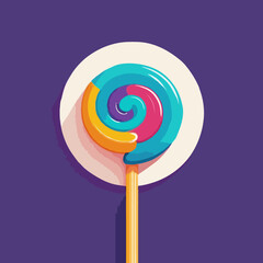 lollipop on a stick