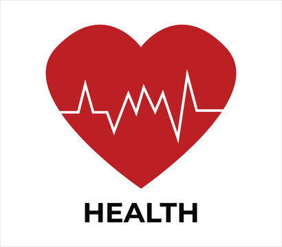 heart and heartbeat. better heart health concept