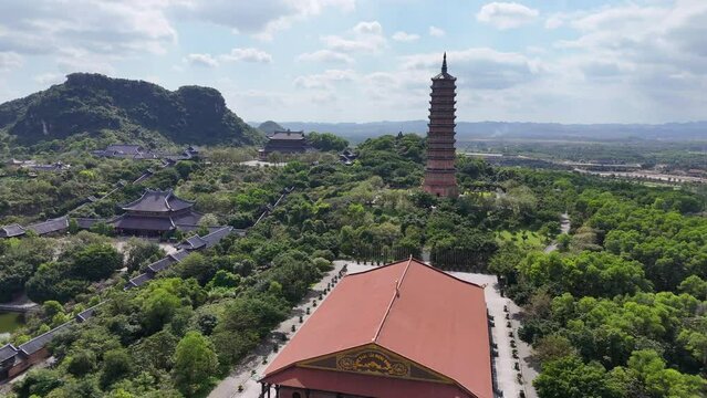 Bai Dinh Temple Spiritual and Cultural Complex is a complex of Buddhist temples on Bai Dinh Mountain in Gia Vien District, Ninh Binh Province, Vietnam. 