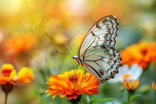 butterfly on flower