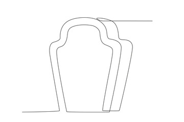 Tall adult tombstone