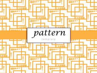 Vector creative background pattern template design