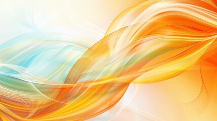 Fototapeta premium Abstract Colorful Wavy Lines Background