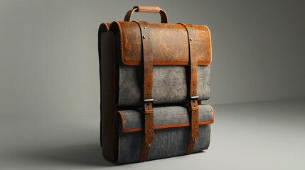 Contemporary structured backpack