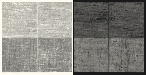 Vintage Etched Lines Textures. Hand drawn etched lines in a variety of crosshatch patterns. Rough Pen and Ink Texture