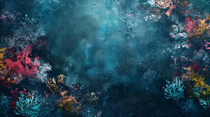 Coral texture underwater background