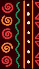 red and green christmas background