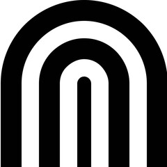 rainbow interface icon