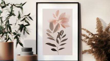 Aesthetic Botanical Floral Art. Digital Print Boho Decor Wall Art Printable